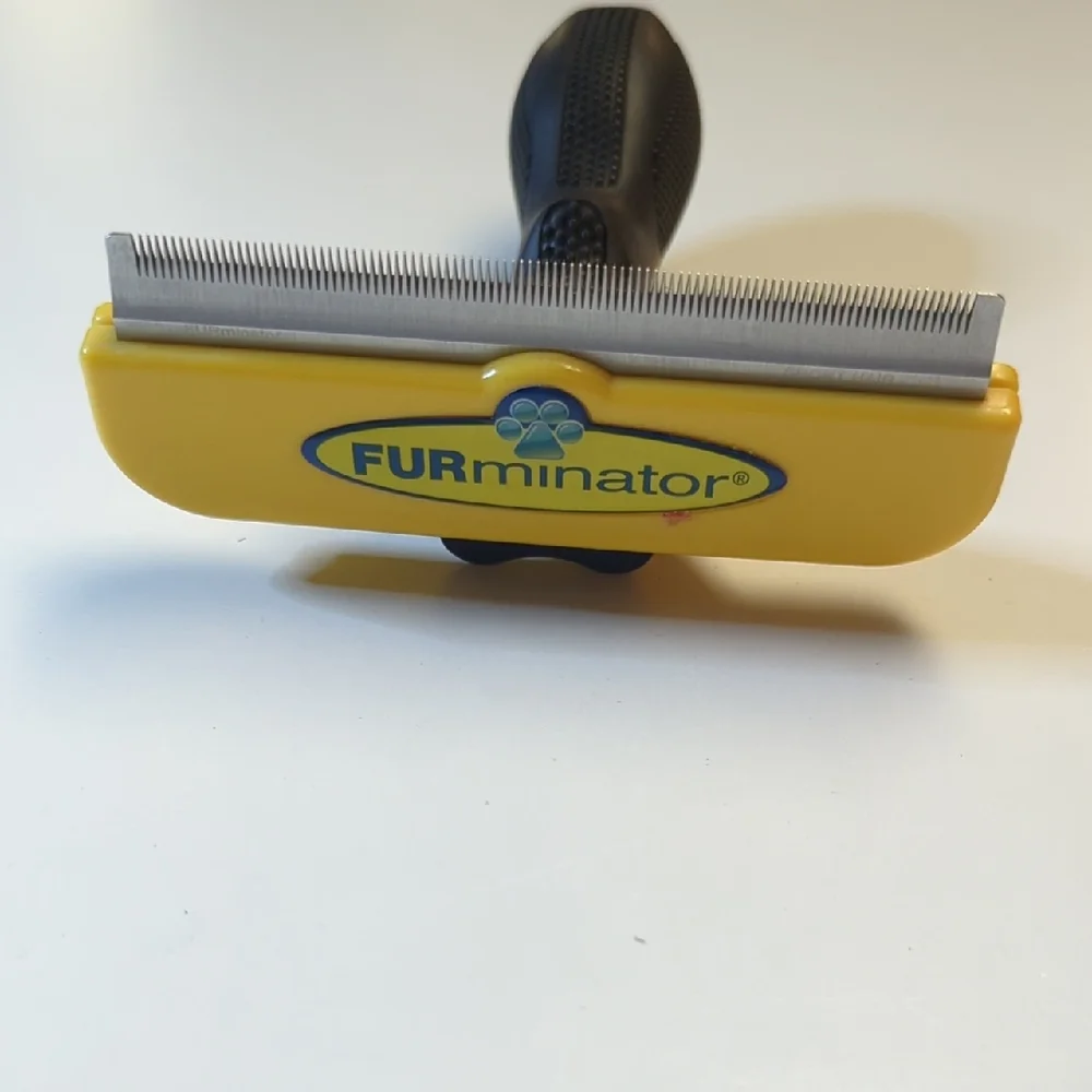 FURminator Yellow Grooming Tool for Dogs
